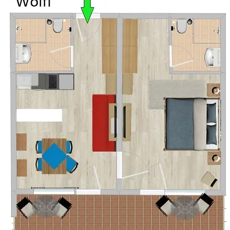 Appartement Am Schlossberg Oberstaufen